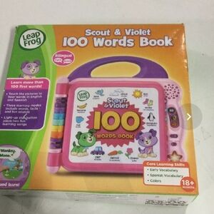 Scout & Violet 100 Words Book - Purple
